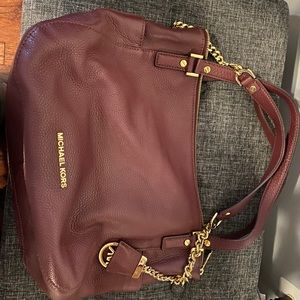 Michael Kors Burgundy handbag